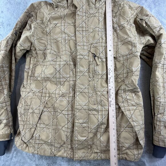 686 Smarty 3-in-1 Ski Snowboard Jacket Men's L Khaki Desert Camo Hooded Zip Up - Picture 7 of 12